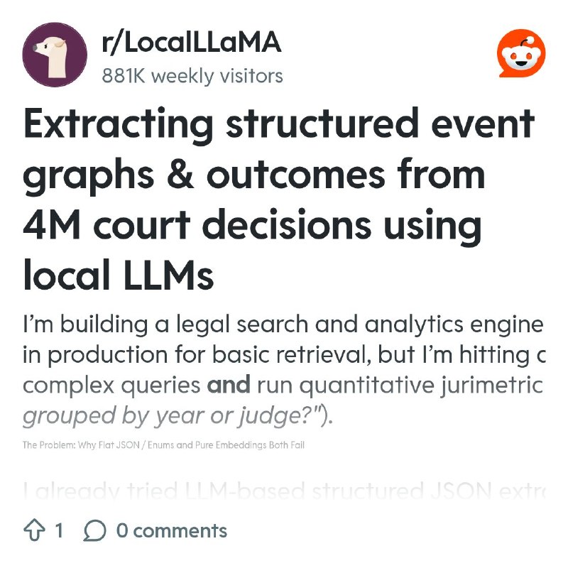 From the LocalLLaMA community on Reddit