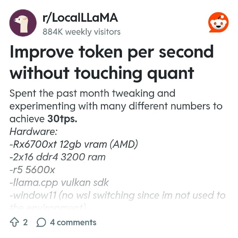 From the LocalLLaMA community on Reddit