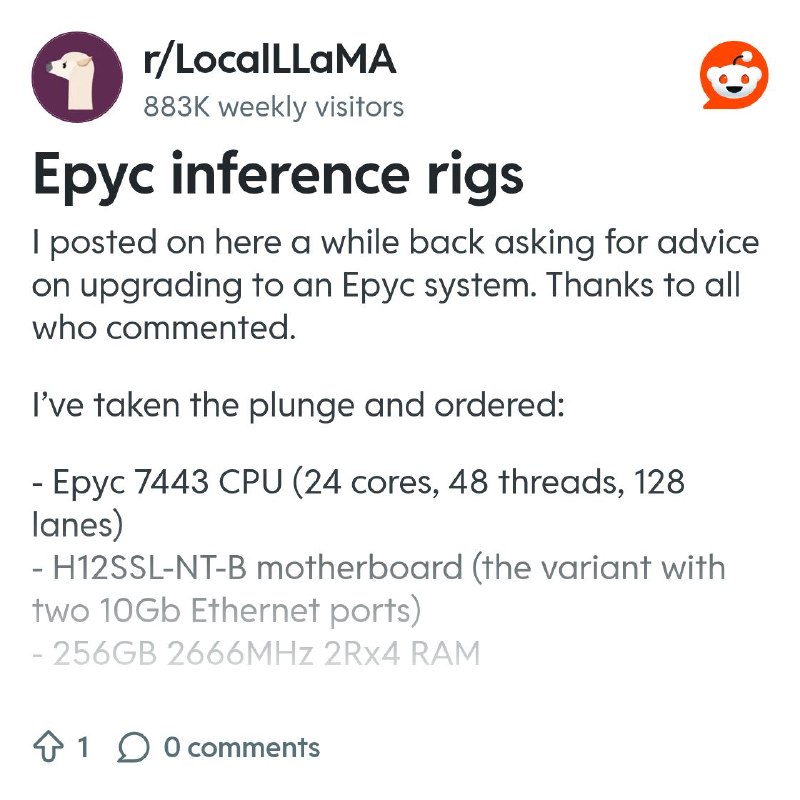 From the LocalLLaMA community on Reddit