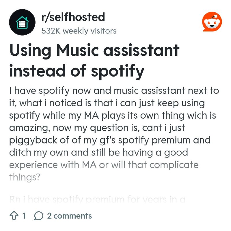 From the selfhosted community on Reddit