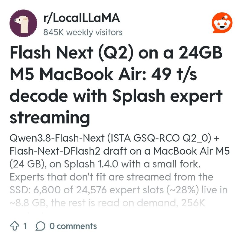 From the LocalLLaMA community on Reddit