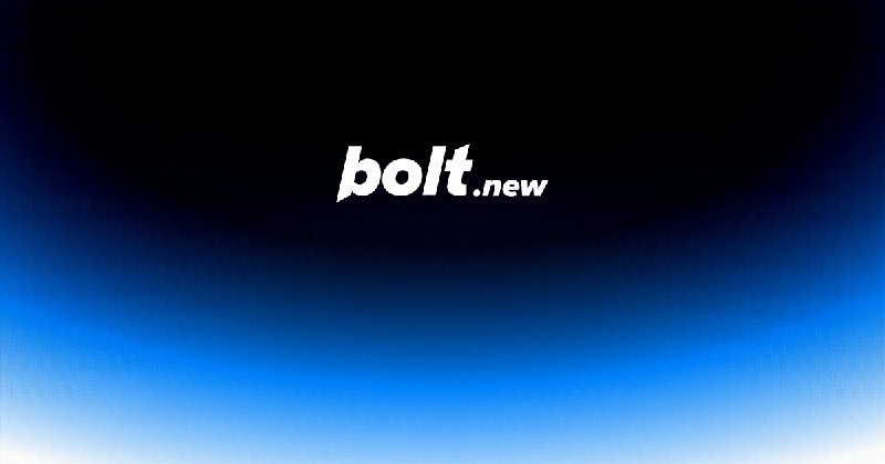 Bolt AI builder: Websites, apps & prototypes