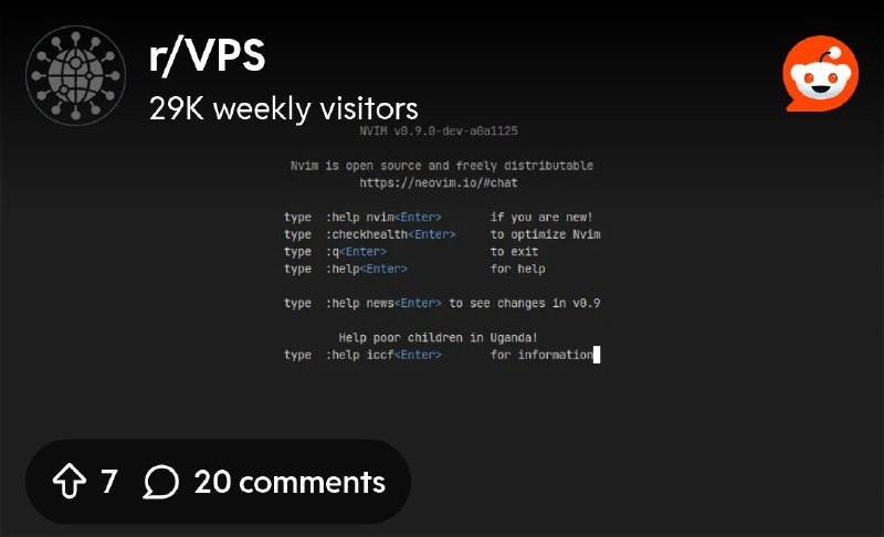 From the VPS community on Reddit: I want a cheap VPS where I can actually develop.