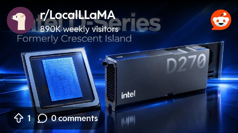 From the LocalLLaMA community on Reddit: Hope the software support is good, but -> Intel Crescent Island Squeezes 1.3 PFLOPs Of…