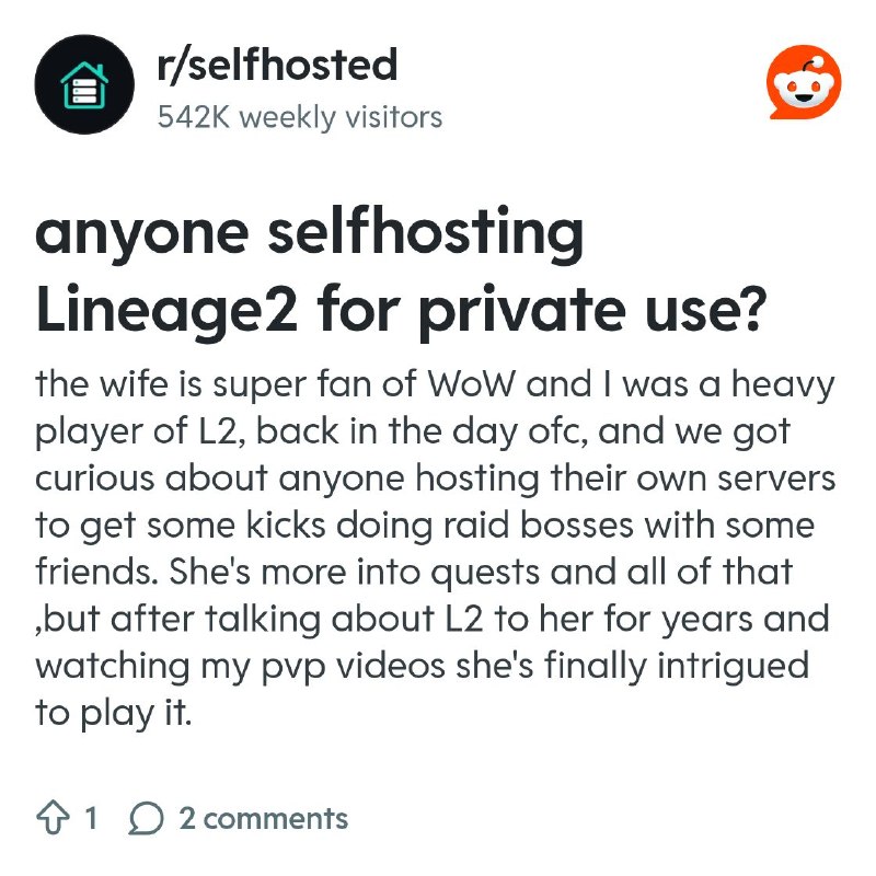 From the selfhosted community on Reddit