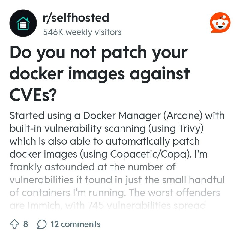From the selfhosted community on Reddit