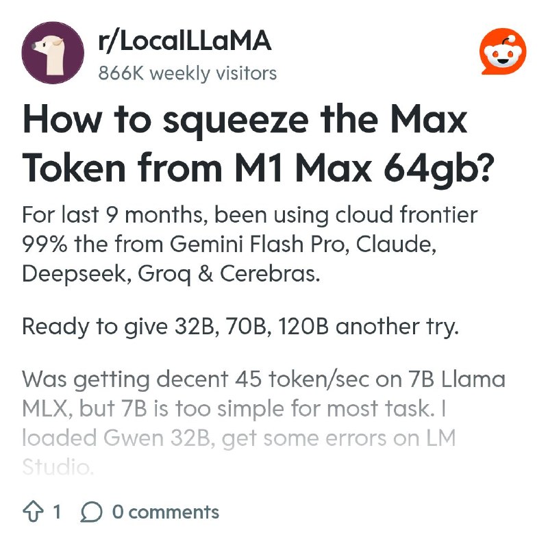 From the LocalLLaMA community on Reddit