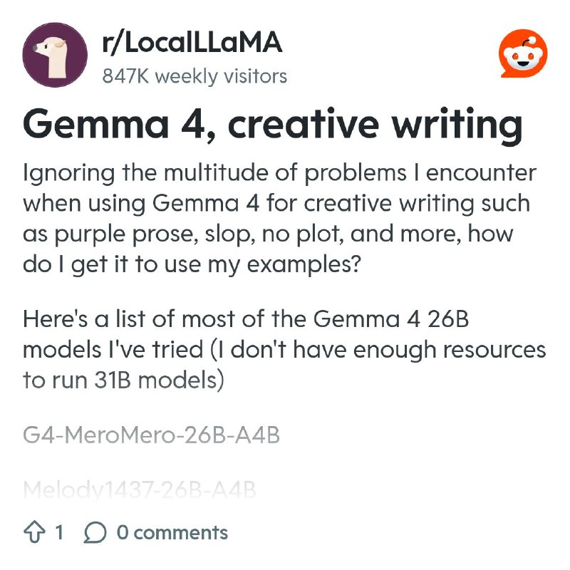 From the LocalLLaMA community on Reddit