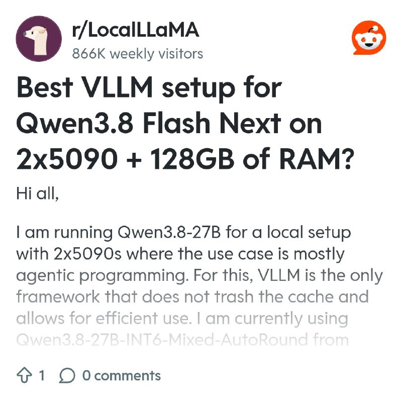 From the LocalLLaMA community on Reddit