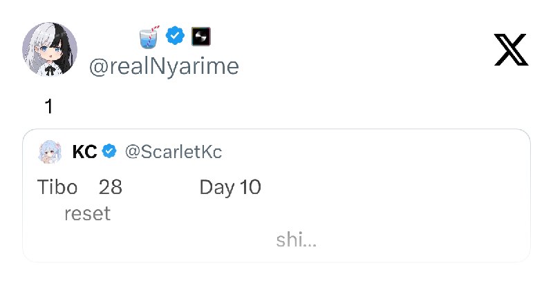 奶昔🥤 (@realNyarime) on X