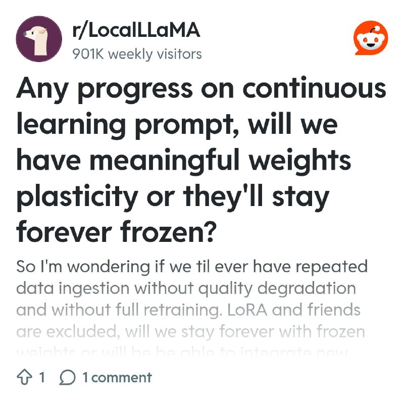 From the LocalLLaMA community on Reddit
