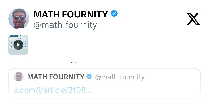 MATH FOURNITY (@math_fournity) on X