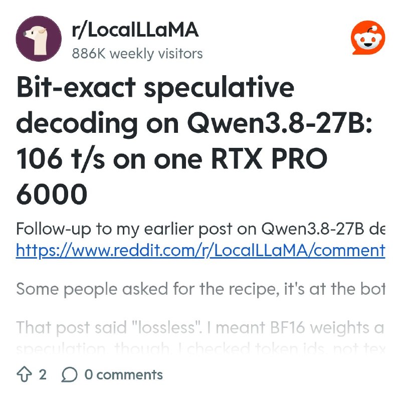 From the LocalLLaMA community on Reddit