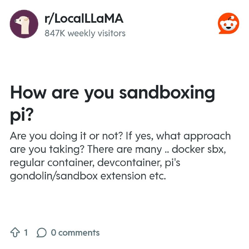 From the LocalLLaMA community on Reddit