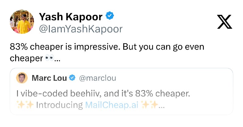Yash Kapoor (@IamYashKapoor) on X