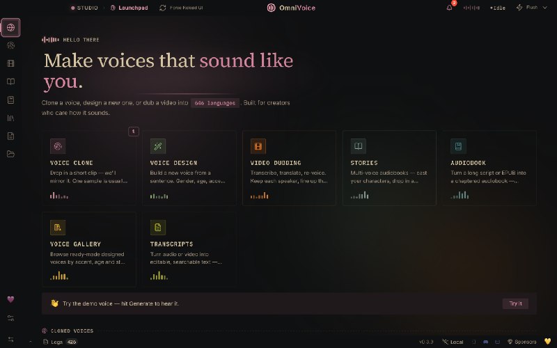 GitHub - debpalash/VoiceStudio: VoiceStudio is the open-source, fully-local ElevenLabs alternative — voice cloning, voice design…