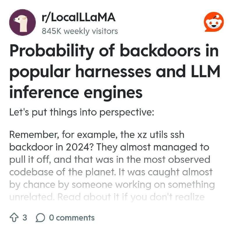From the LocalLLaMA community on Reddit