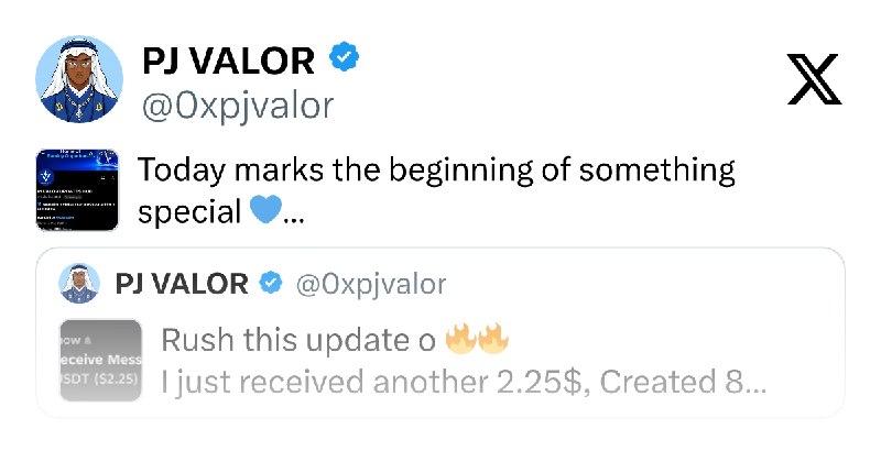 PJ VALOR (@0xpjvalor) on X