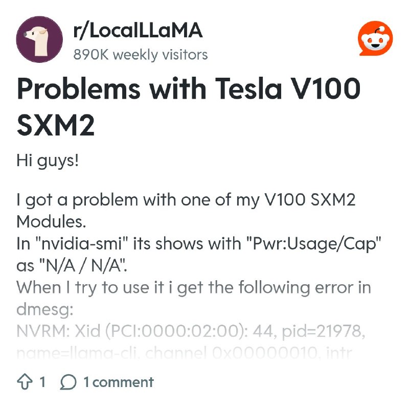 From the LocalLLaMA community on Reddit