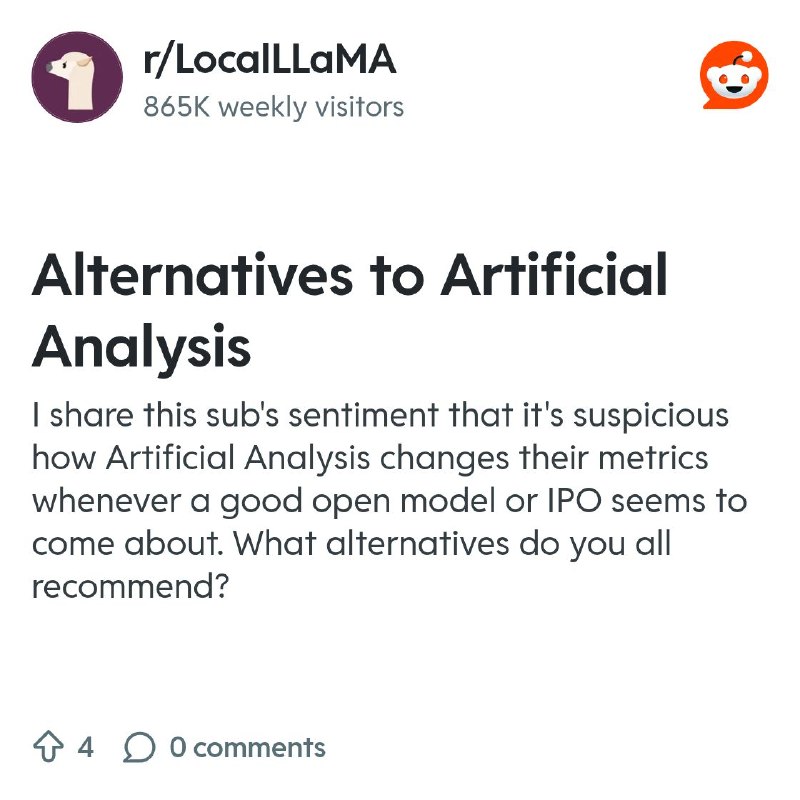 From the LocalLLaMA community on Reddit