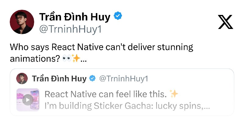 Trần Đình Huy (@TrninhHuy1) on X