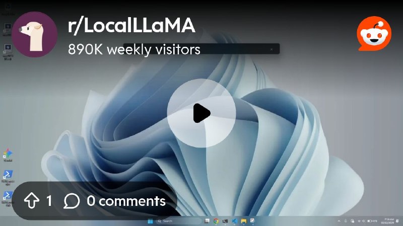 From the LocalLLaMA community on Reddit: LSearch - Spotlight for windows with embedding
