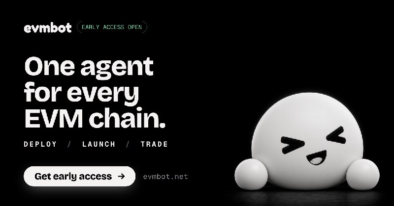 evmbot · One agent for every EVM chain